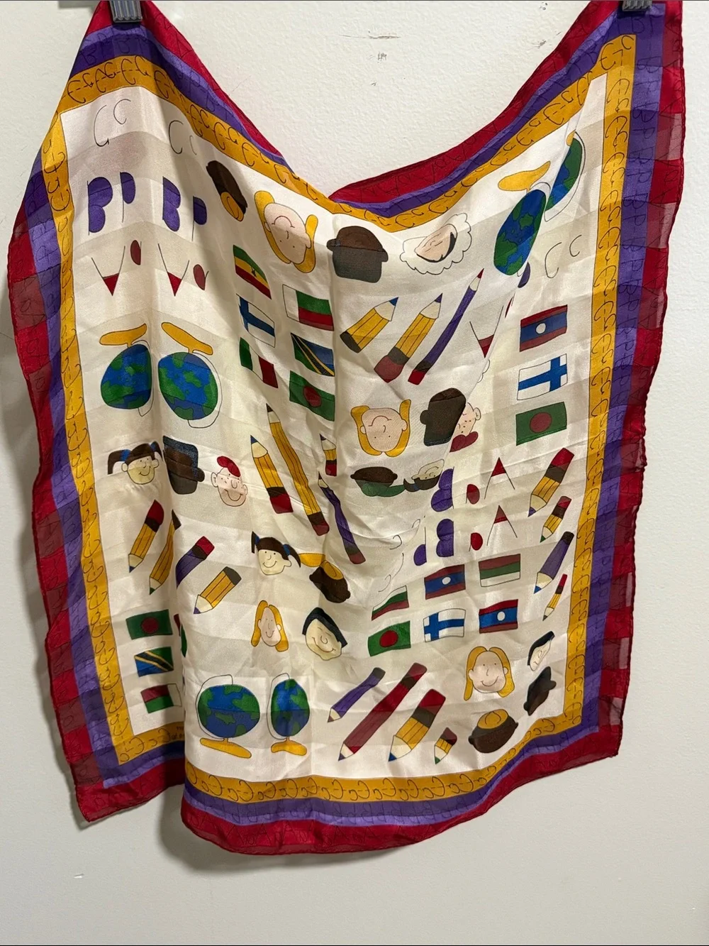 Save The Children Silk Scarf